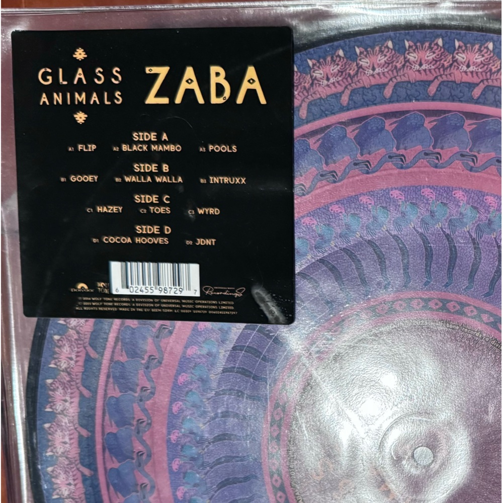 Zaba Zoetrope Vinyl Glass Animals - Picture 4 of 10